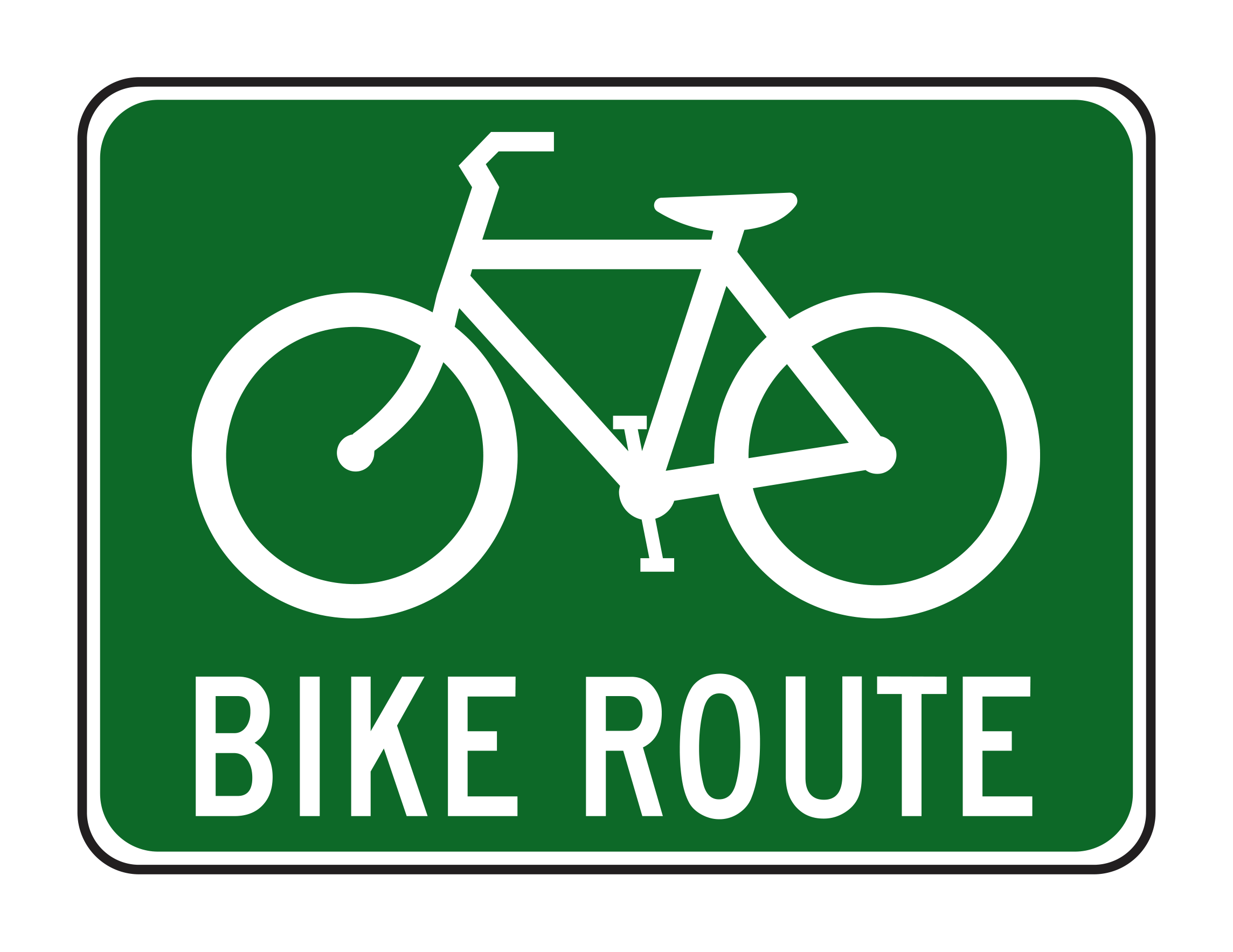Guide & Destination Signs example