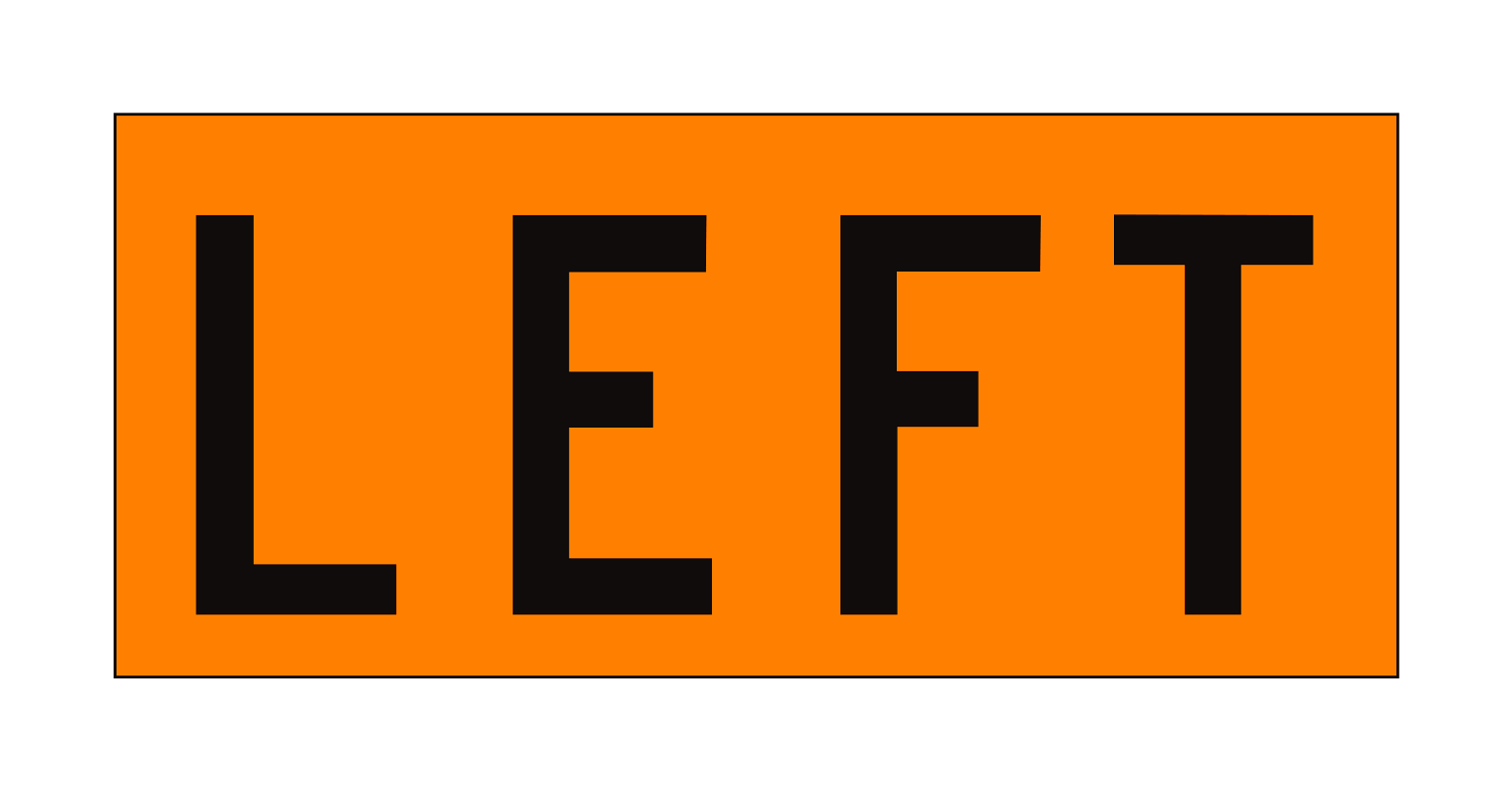 C20A(CA) Left (Word Legend Plate) — official FHWA layout