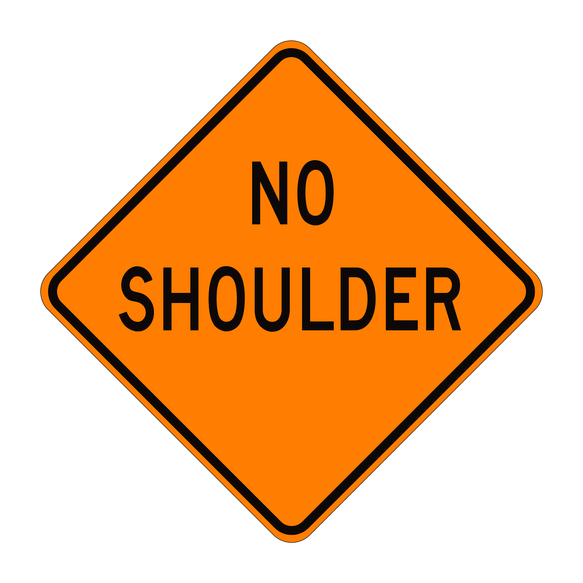 C31A(CA) No Shoulder — official FHWA layout