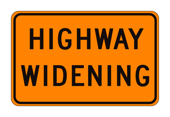 C23B(CA) Highway Widening — official FHWA layout