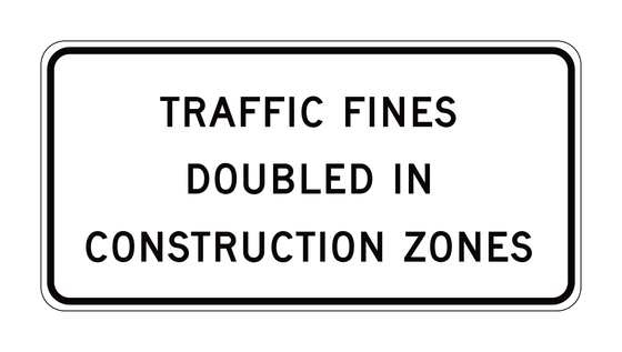 C40(CA) Traffic Fines Doubled in Construction Zones — official FHWA layout