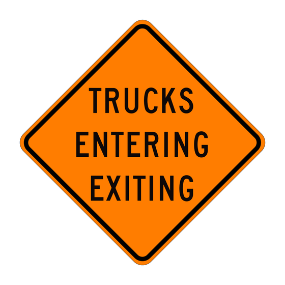 C44(CA) Trucks Entering Exiting — official FHWA layout