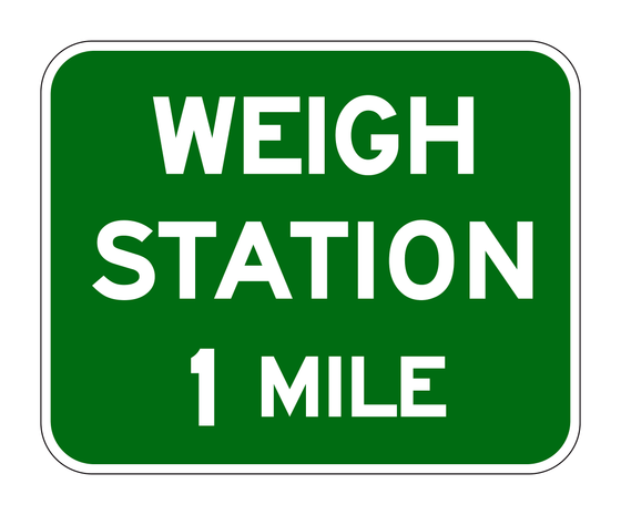 D8-1 Weigh Station — official FHWA layout