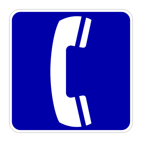 D9-1 Telephone — official FHWA layout
