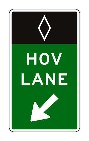 E8-1a Preferential Lane Intermediate Entrance Gore — official FHWA layout