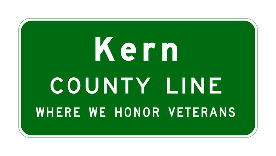 G10-3(CA) County Line (Where We Honor Veterans) — official FHWA layout