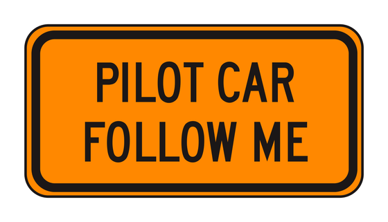 G20-4 Pilot Car Follow Me — official FHWA layout