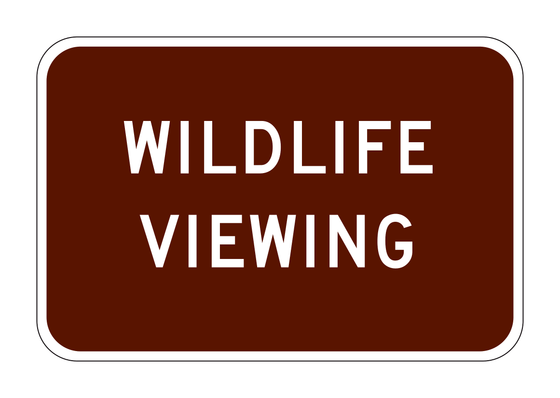 G200-81A(CA) Wildlife Viewing — official FHWA layout
