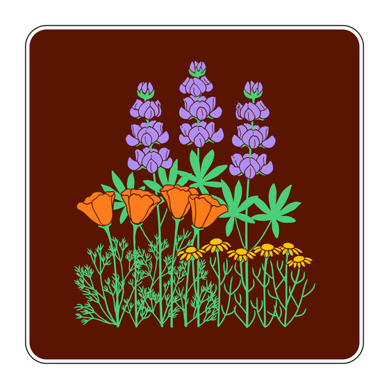 G200-82(CA) Wildflowers — official FHWA layout