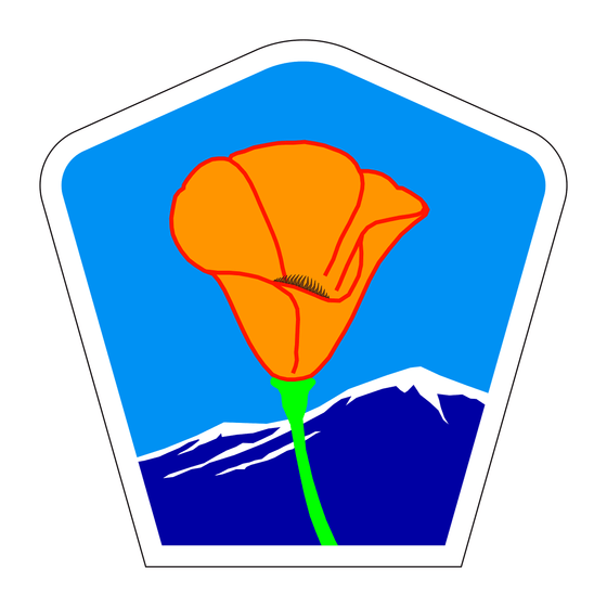 G30B(CA) Scenic Route Marker (California Poppy Symbol) - Shield — official FHWA layout