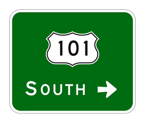 G78-1(CA) Interchange Guide Sign — official FHWA layout