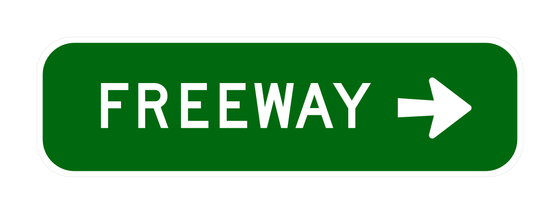 G82(CA) Freeway (Right Arrow) — official FHWA layout
