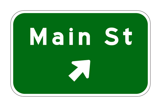 G85-1(CA) Exit Direction Sign — official FHWA layout