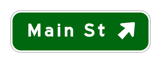 G85-2(CA) Exit Direction Sign — official FHWA layout
