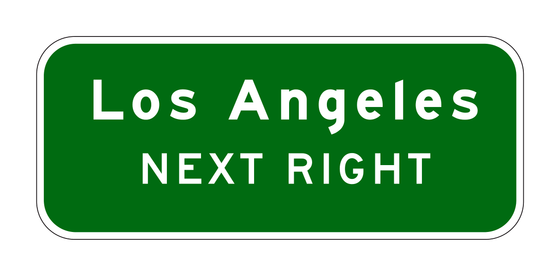 G86-1(CA) Advance Guide Sign — official FHWA layout