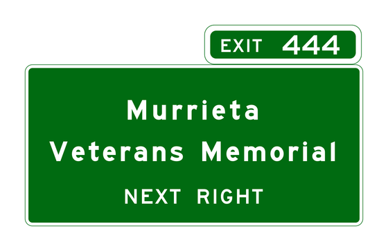 G86-14(CA) Advance Guide Sign with Exit Number Plaque — official FHWA layout