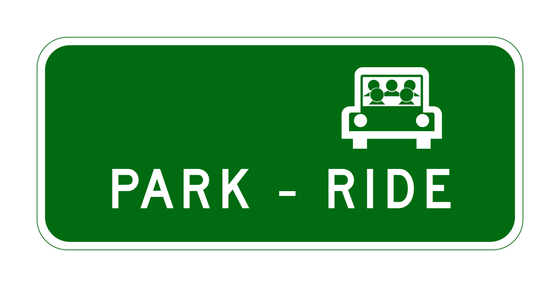 G95A(CA) Park and Ride — official FHWA layout