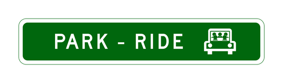 G95E(CA) Park and Ride — official FHWA layout