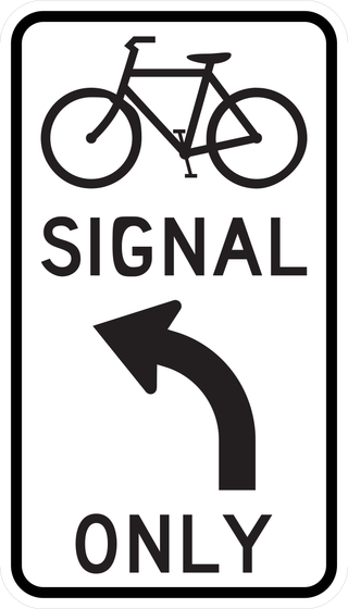 R10-40 Bicycle Signal — Mandatory Turn — sign artwork