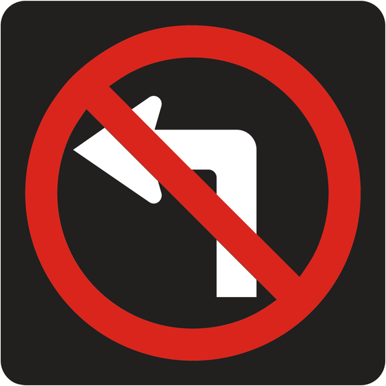 R3-2 ABO Activated Blank-Out Sign (based on Federal MUTCD R3-2 sign) — sign artwork