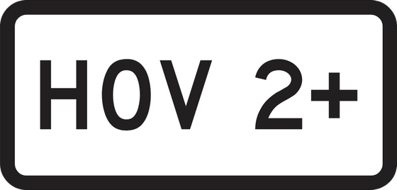 R3-5cP HOV 2+ — official FHWA layout