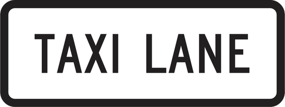 R3-5dP Taxi Lane — official FHWA layout