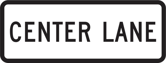 R3-5eP Center Lane — official FHWA layout