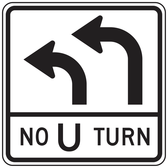 R73-6(CA) Intersection Lane Control — sign artwork