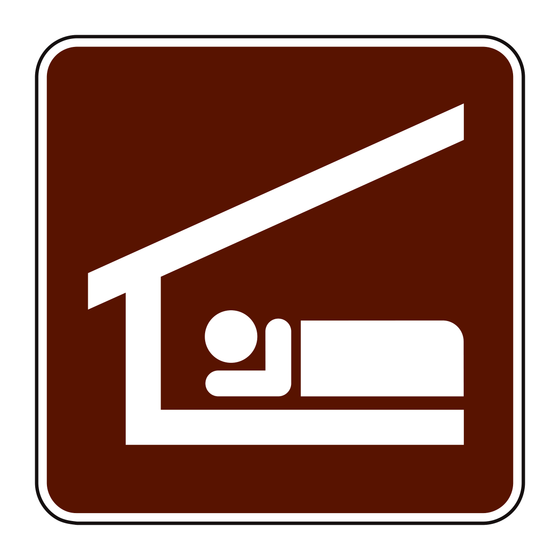 RS-037 Sleeping Shelter — official FHWA layout