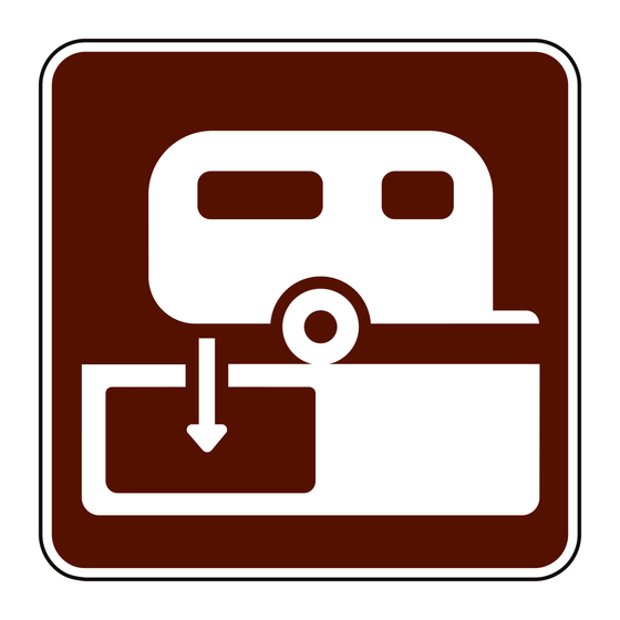 RS-041 Sanitary Disposal Station — official FHWA layout
