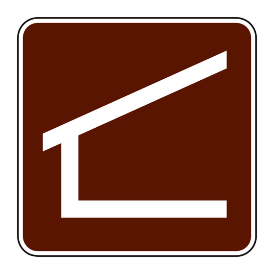 RS-043 Trail Shelter — official FHWA layout