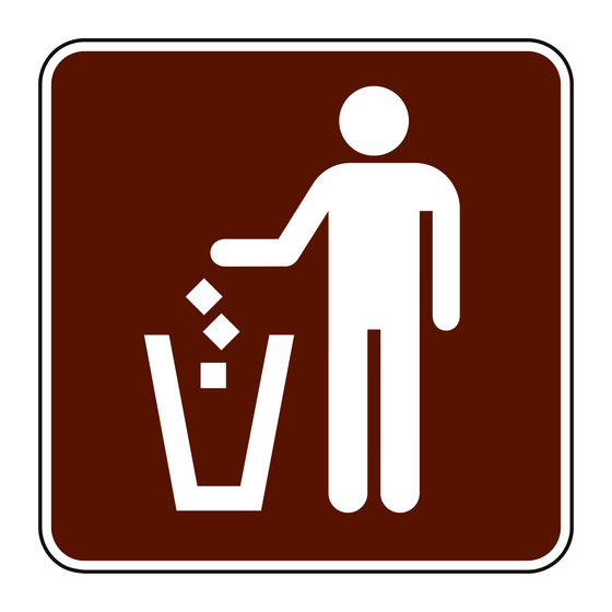 RS-086 Litter Container — official FHWA layout