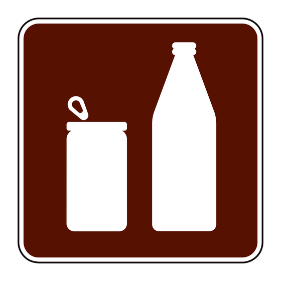 RS-101 Cans or Bottles — official FHWA layout