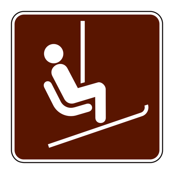 RS-105 Ski Lift — official FHWA layout