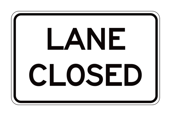 SC11(CA) Lane Closed — official FHWA layout