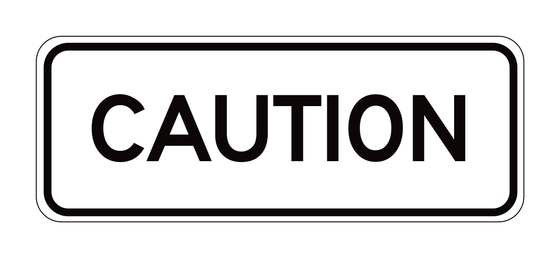 SC15(CA) Caution — official FHWA layout