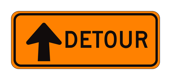 SC3(CA) Detour (Arrow) — official FHWA layout