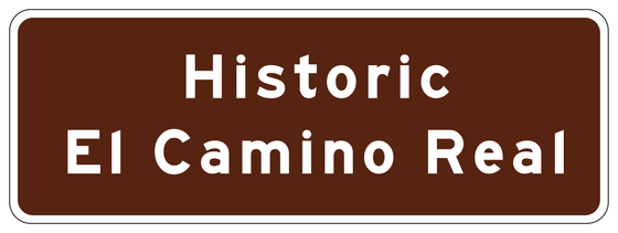 SG2A(CA) HISTORIC EL CAMINO REAL — sign artwork