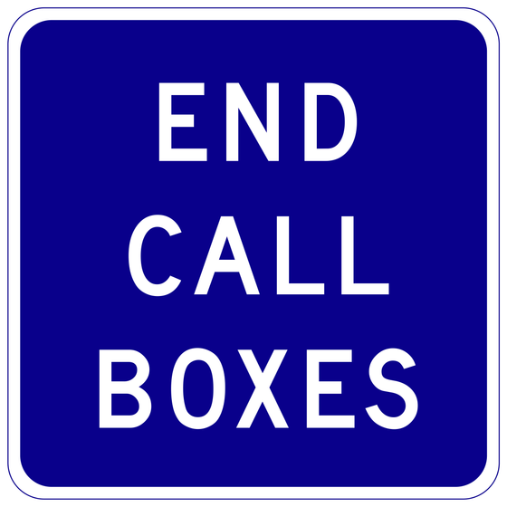 SG41(CA) END CALL BOXES — sign artwork