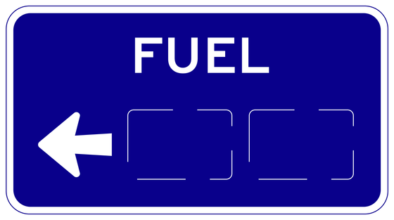 SG42-5(CA) Specific Service Ramp — sign artwork