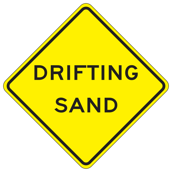 SW32(CA) DRIFTING SAND — sign artwork