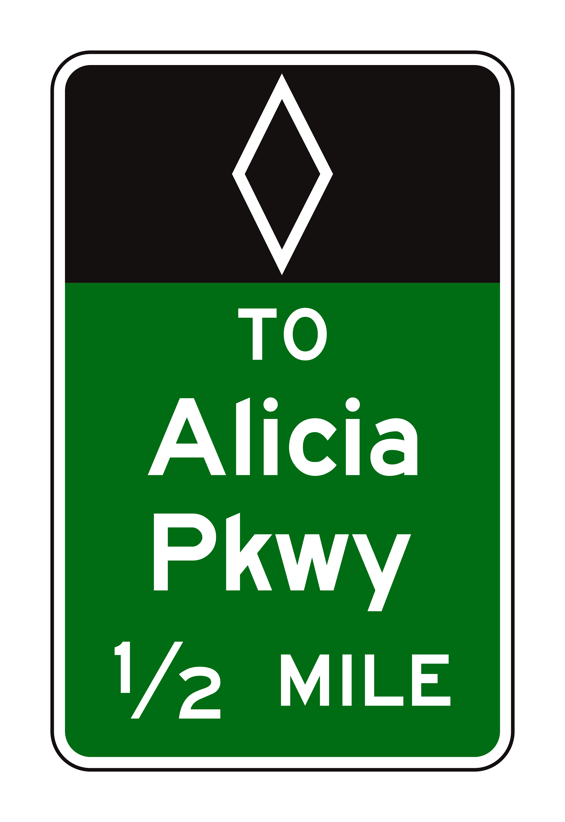 E8-6 Preferential Lane Intermediate Egress Advance — official FHWA layout