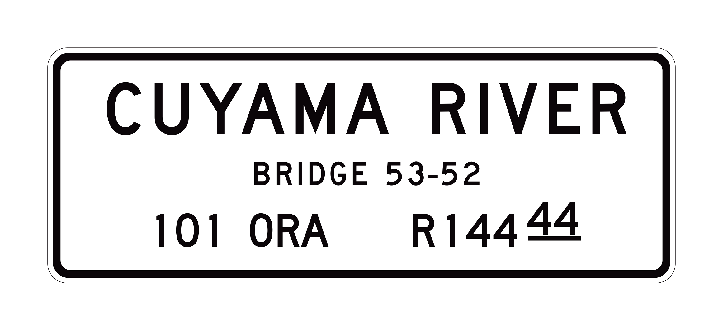 G11-1(CA) Inventory Marker — official FHWA layout