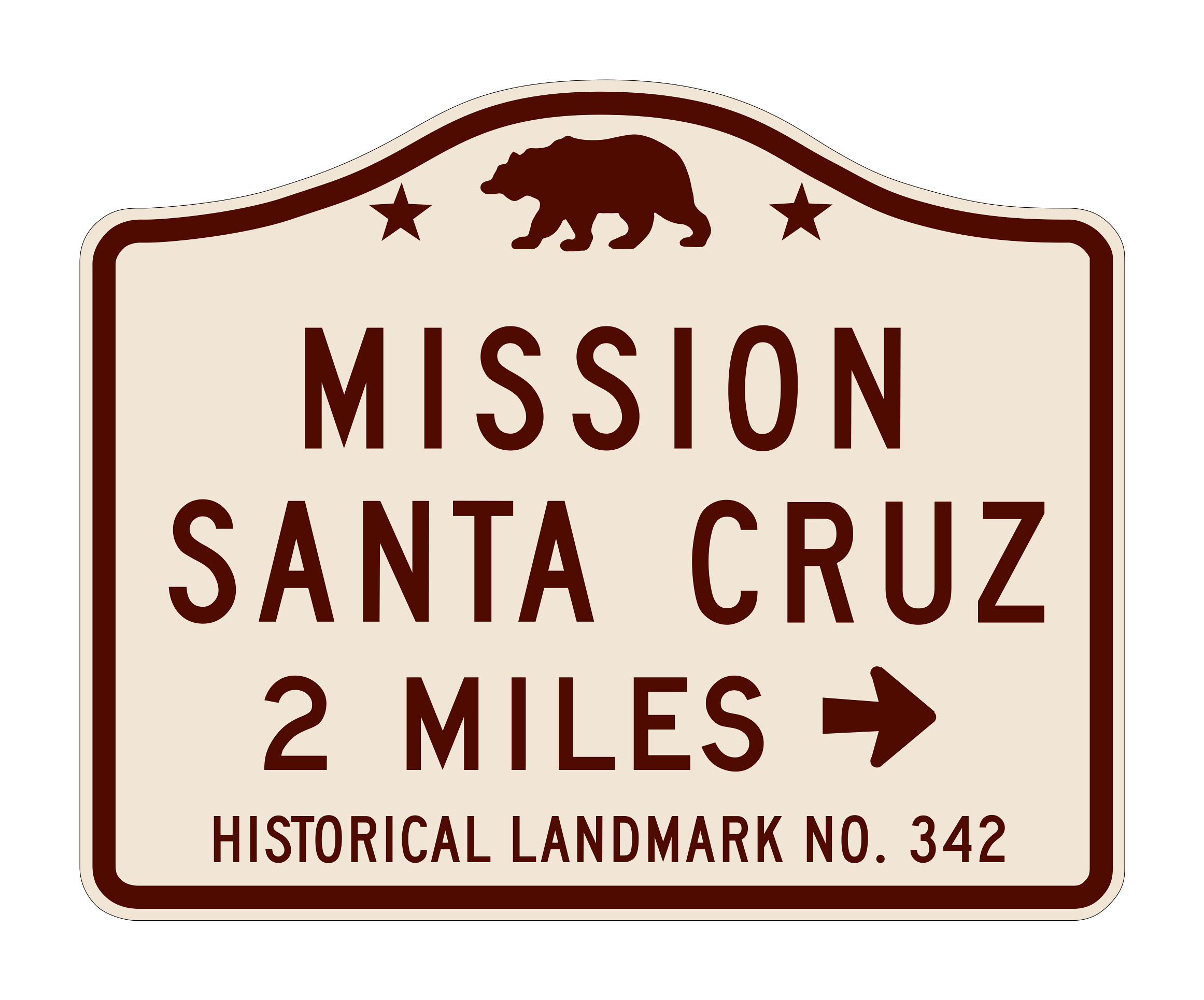 G13-1(CA) Historical Landmark — official FHWA layout