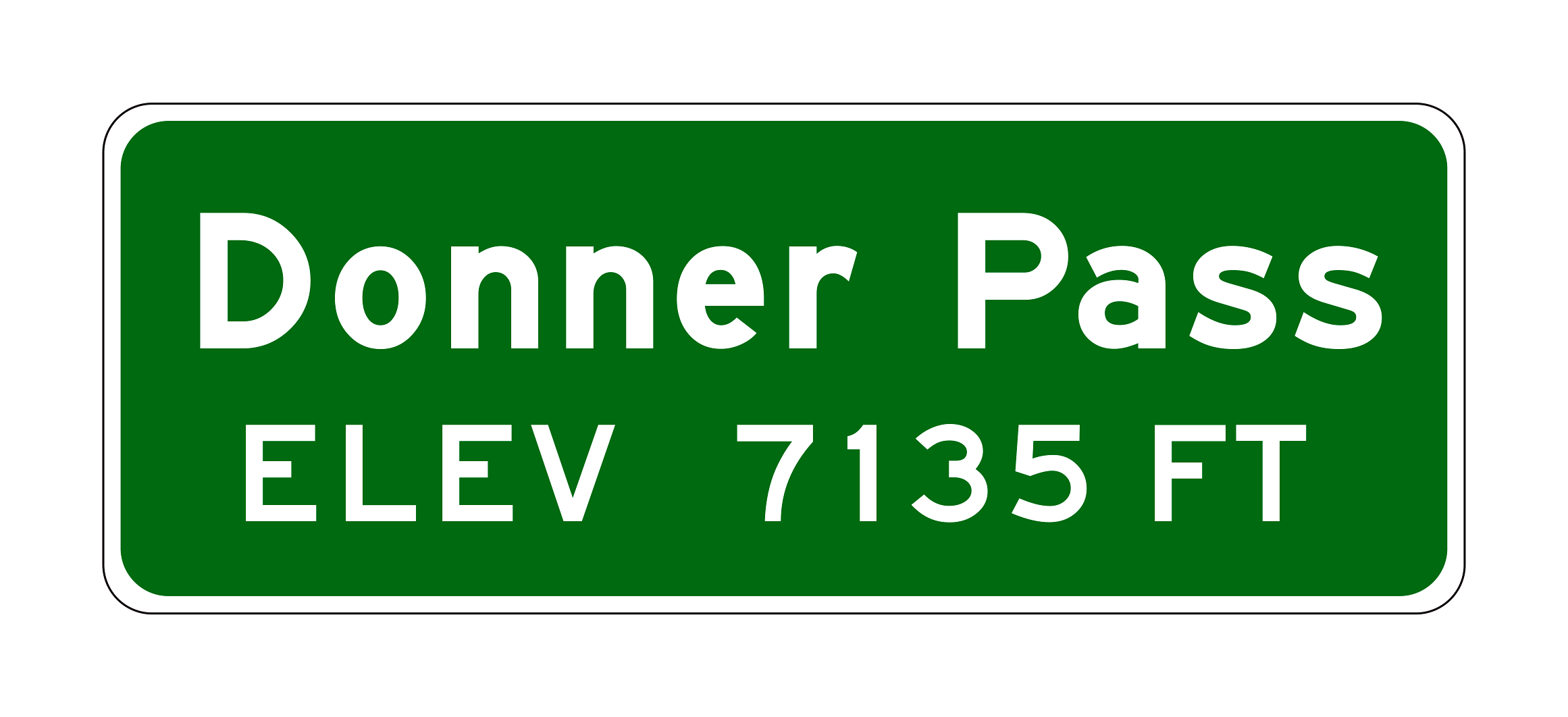 G16(CA) Mountain Pass Elevation — official FHWA layout