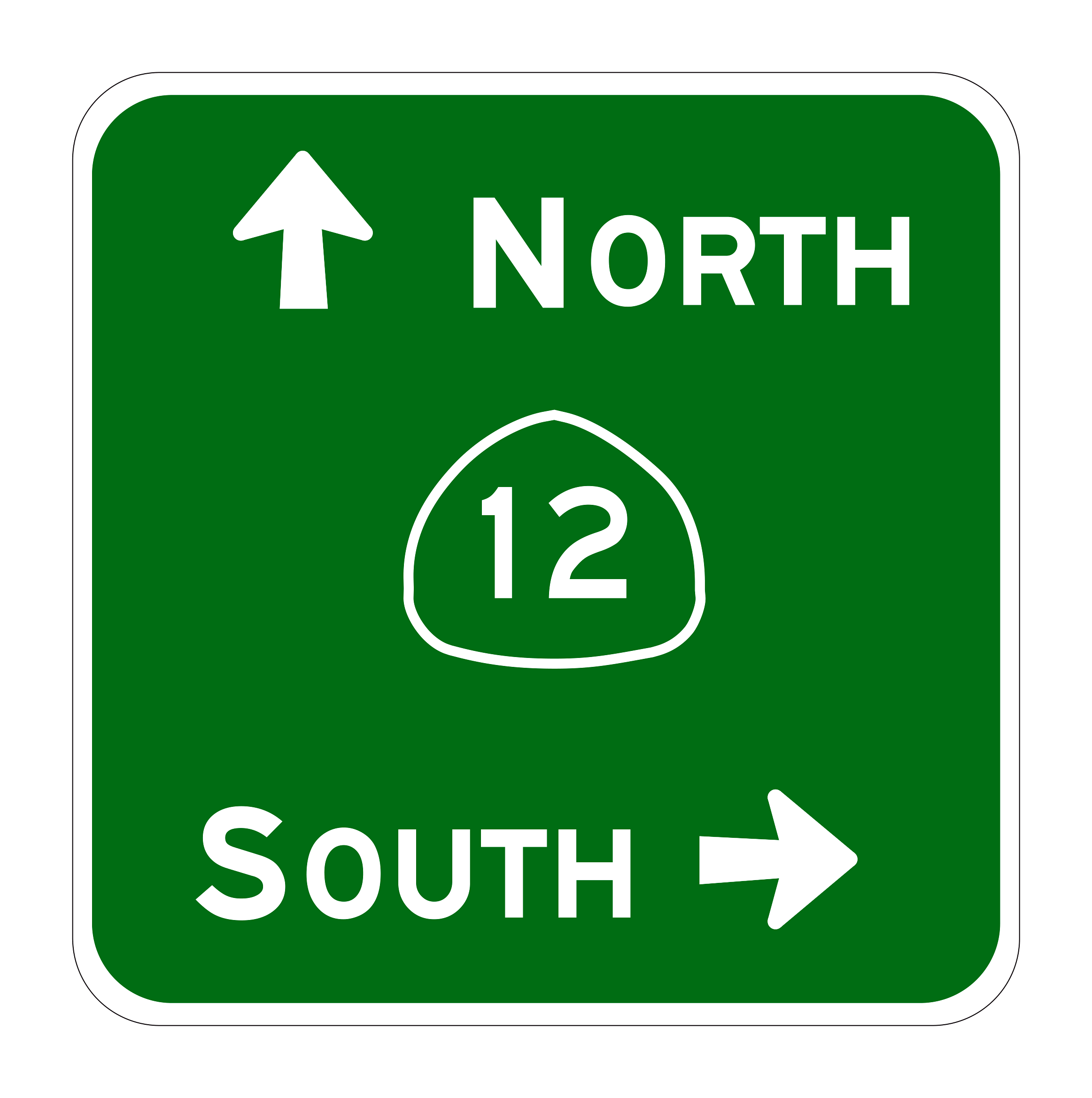 G77-4(CA) State Route Directional Guide Sign — official FHWA layout