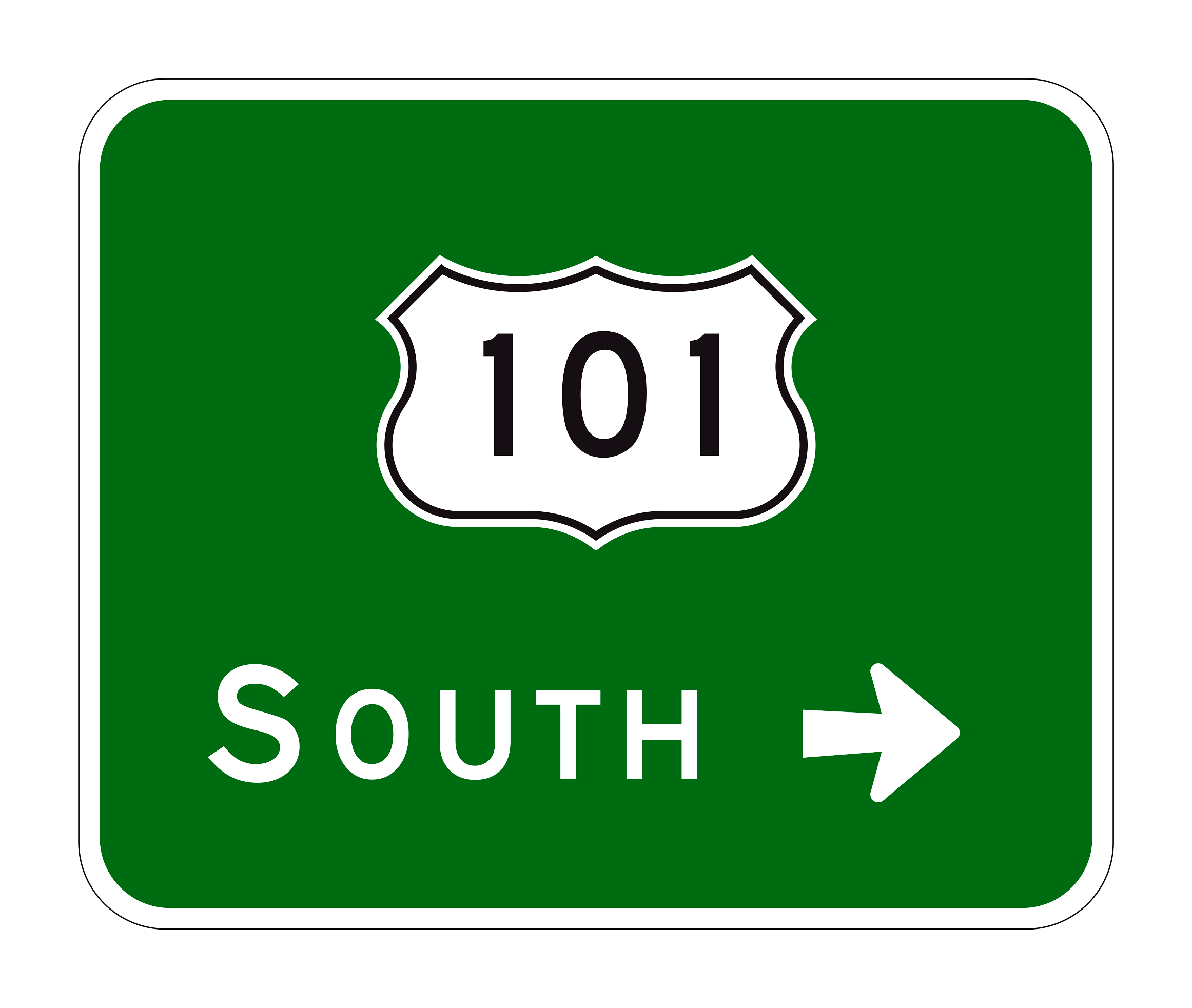 G78-1(CA) Interchange Guide Sign — official FHWA layout