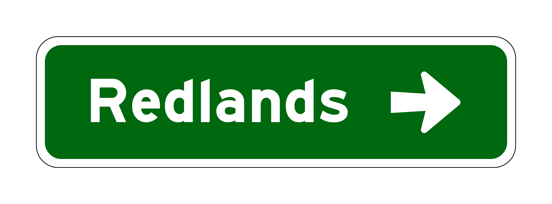 G8-1(CA) Destination and Street Name Sign with Arrow — official FHWA layout