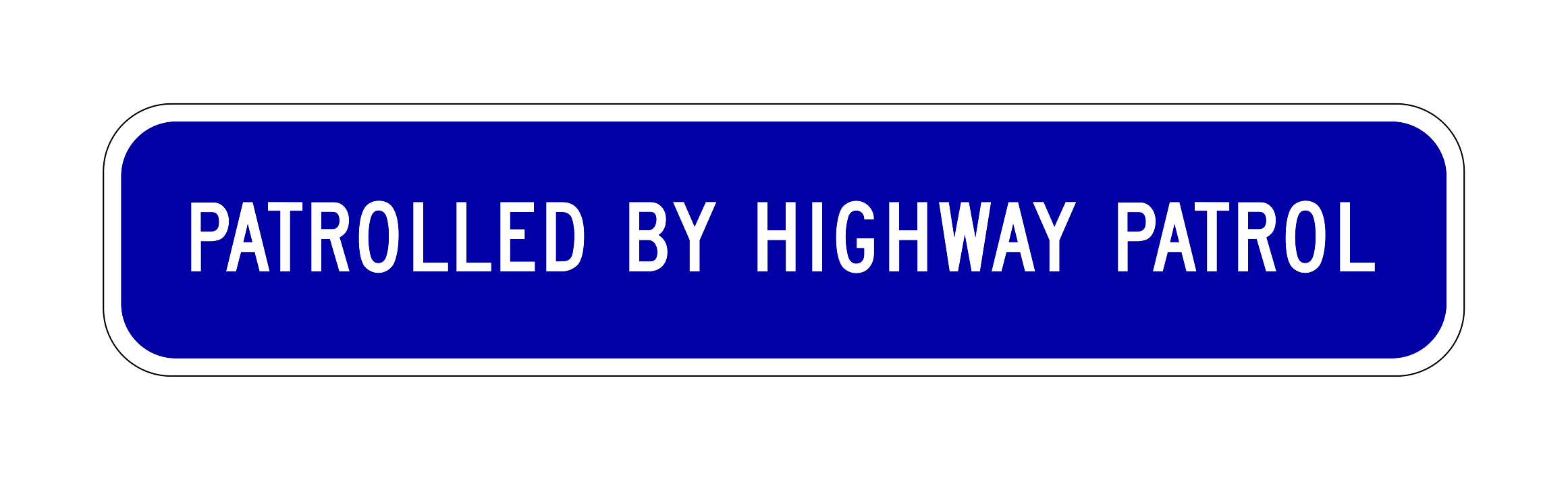 G80B(CA) Patrolled By Highway Patrol — official FHWA layout