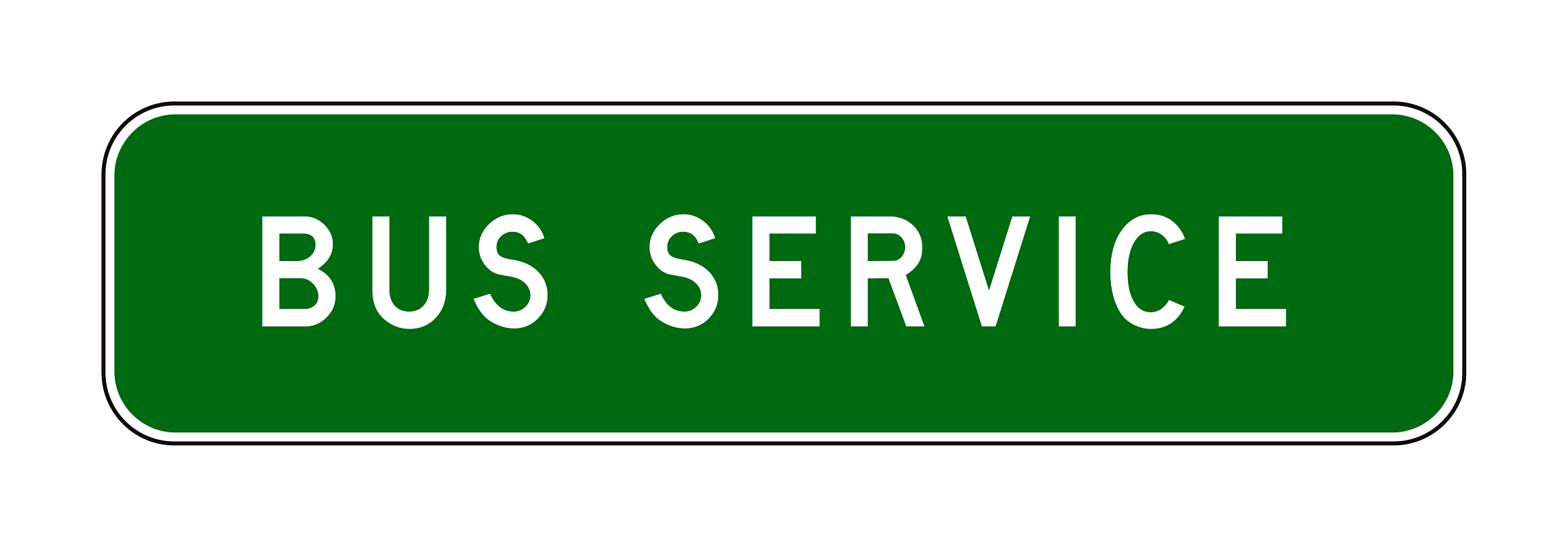 G95D(CA) Bus Service — official FHWA layout